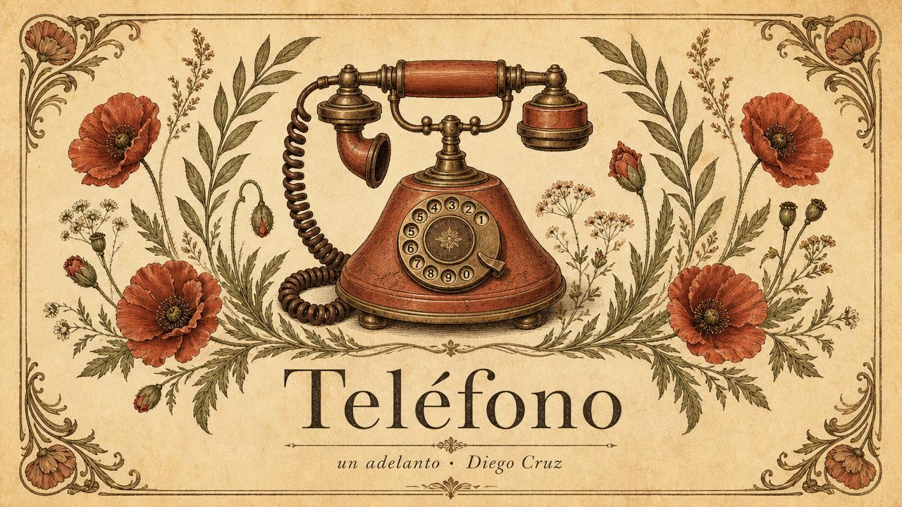 Fotograma de Telefonéame, adelanto del nuevo disco de Diego Cruz